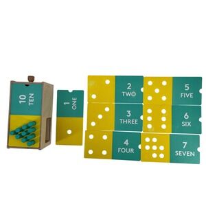 Lovevery Wooden Counting Slider Box Number Peg Board Box Toy Montessori Hands On